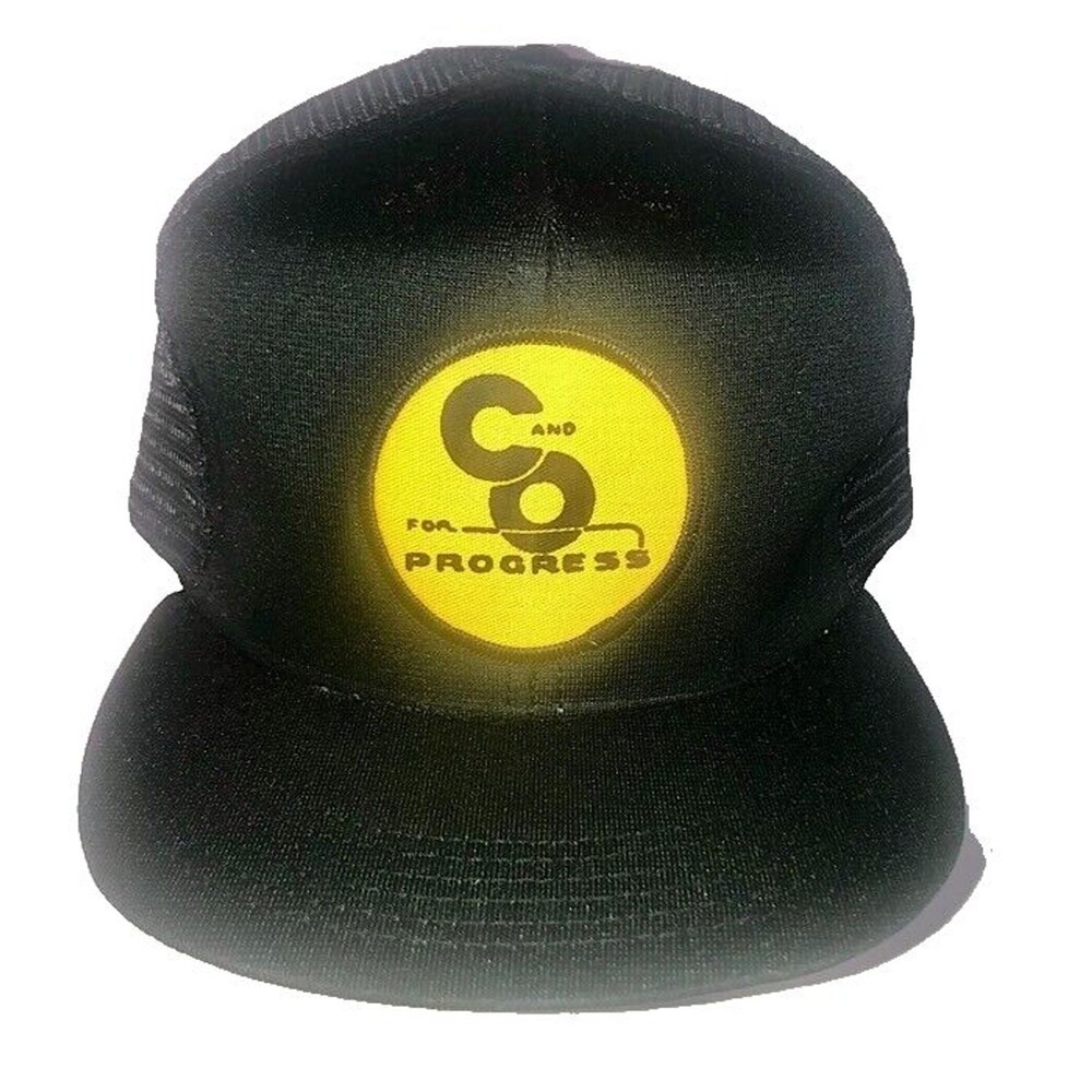 C&O For Progress, Vintage Railroad Trucker's mesh,snap back Cap Made in USA - Picture 1 of 6